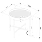 Ozella 2-piece Round Coffee and End Table Set Sandy Black