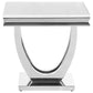 Kerwin 2-piece Rectangular Coffee and End Table Set Chrome