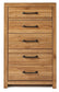 Pasklyn Five Drawer Chest
