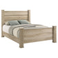 Oakglen 55-inch Queen Panel Bed Weathered Oak