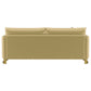Corliss Upholstered Curved Track Arm Sofa Camel