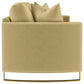 Corliss Upholstered Curved Track Arm Sofa Camel