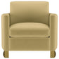 Corliss 3-piece Velvet Upholstered Sofa Set Camel
