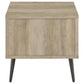 Welsh 2-piece Coffee and End Table Set Distressed Pine