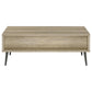 Welsh 2-piece Coffee and End Table Set Distressed Pine
