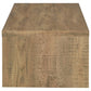 Lynette 2-piece Rectangular Coffee and End Table Set Mango