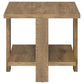 Dawn 3-piece Round Coffee and End Table Set Mango Brown
