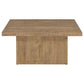 Devar 3-piece Square Coffee and End Table Set Mango