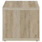 Frisco 2-piece Coffee and End Table Set Distressed Pine