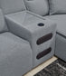 ModMax II 7-Piece Power Reclining Sectional with Audio Consoles