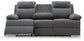 Side-Swipe REC Sofa w/Drop Down Table