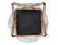 Wyman Banswara 20″ Round White Marble Top End Table