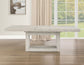 Garland 70 – 88-inch Table Top w/18-inch Leaf, Greige Finish