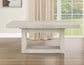 Garland 70 – 88-inch Table Top w/18-inch Leaf, Greige Finish