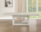 Garland 70-88-inch Table w/18-inch Leaf, Greige Finish