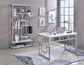 Alize 2-Piece Desk Set, White
(Desk & Bookcase)
