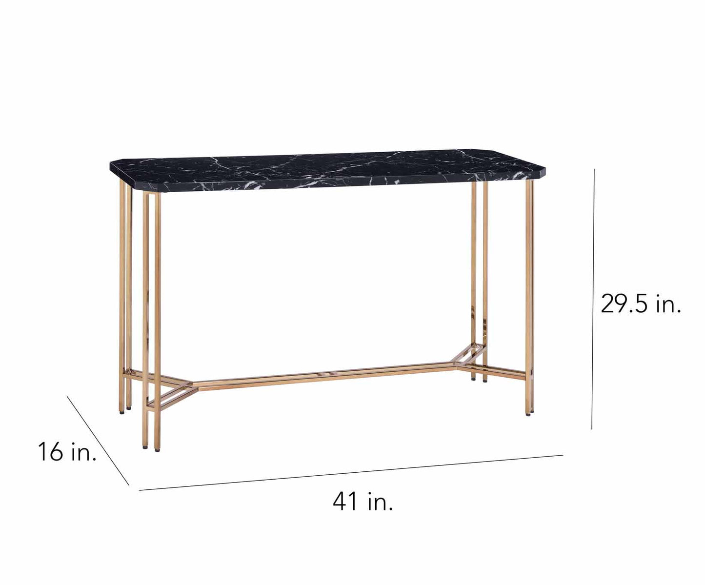 Daxton Faux-Marble 3-Piece Occasional Set
(Cocktail & 2 End Tables)