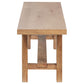 Middleton 6-piece Extension Leaf Dining Set Natural Brown
