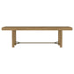 Arini 5-piece Extension Leaf Dining Table Set Sand Wash