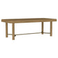 Arini 5-piece Extension Leaf Dining Table Set Sand Wash