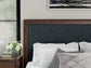 Dilenno Queen Upholstered Panel Bed