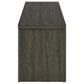 Elkton 2-drawer Engineered Wood 59-inch TV Stand Weathered Grey