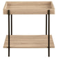 Fallon 2-piece Rectangular Coffee and End Table Set Natural