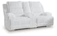 Rhines Falls DBL REC PWR Loveseat w/Console
