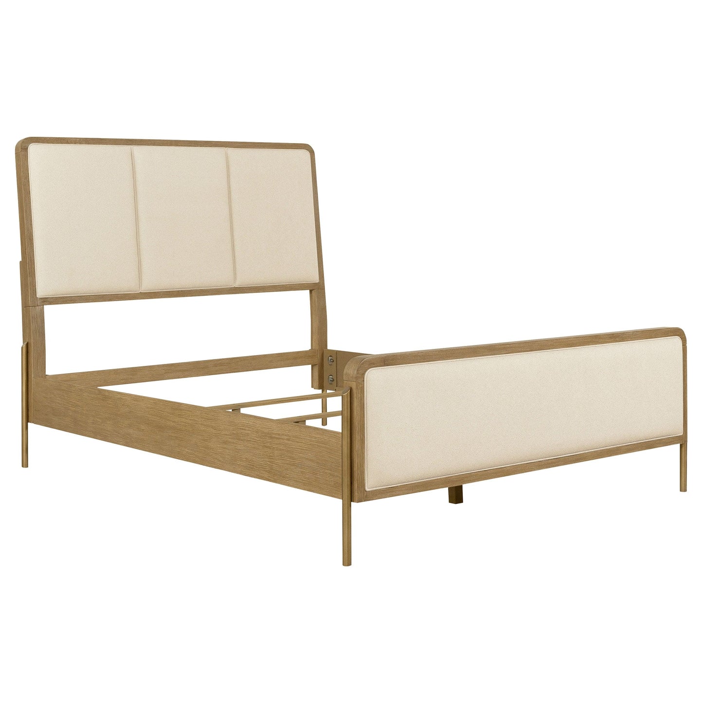 Arini 4-piece California King Bedroom Set Cream and Sand Wash
