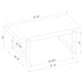 Pala 3-piece Coffee and End Table Set White High Gloss