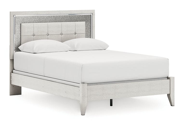 Ashley Express - Zyniden  Upholstered Panel Bed