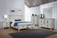 Franco Wood Eastern King Storage Panel Bed Distressed White