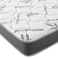 Fultonville Metal Twin Tent Bed with 7-inch Mattress Pink