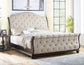 Rhapsody King Sleigh Bed