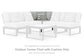 Ashley Express - Beachloft 5-Piece Outdoor Sectional with Ottoman
