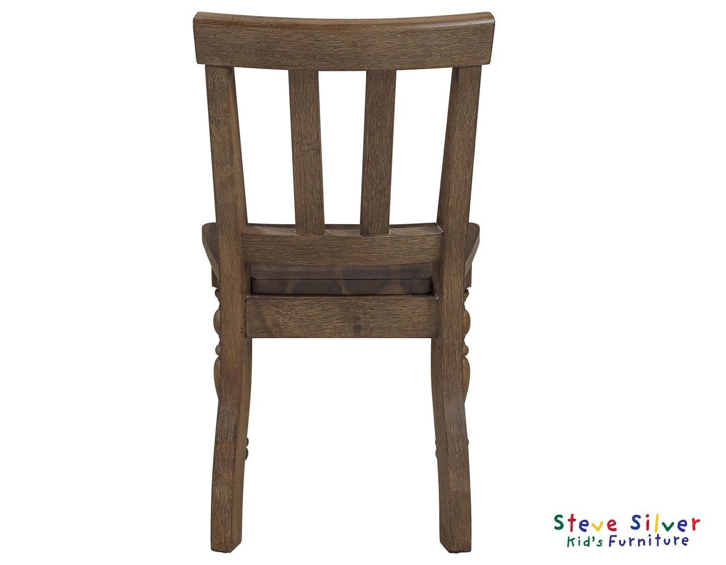 Joanna Kids Solid Wood Side Chair, Mocha