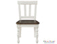 Joanna Kids 5 Piece Dining Set, Ivory and Mocha Finish