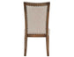 Riverdale Trestle Table with 4 Upholstered Side Chairs