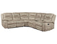 Shelton 3-Piece Manual Reclining Sectional