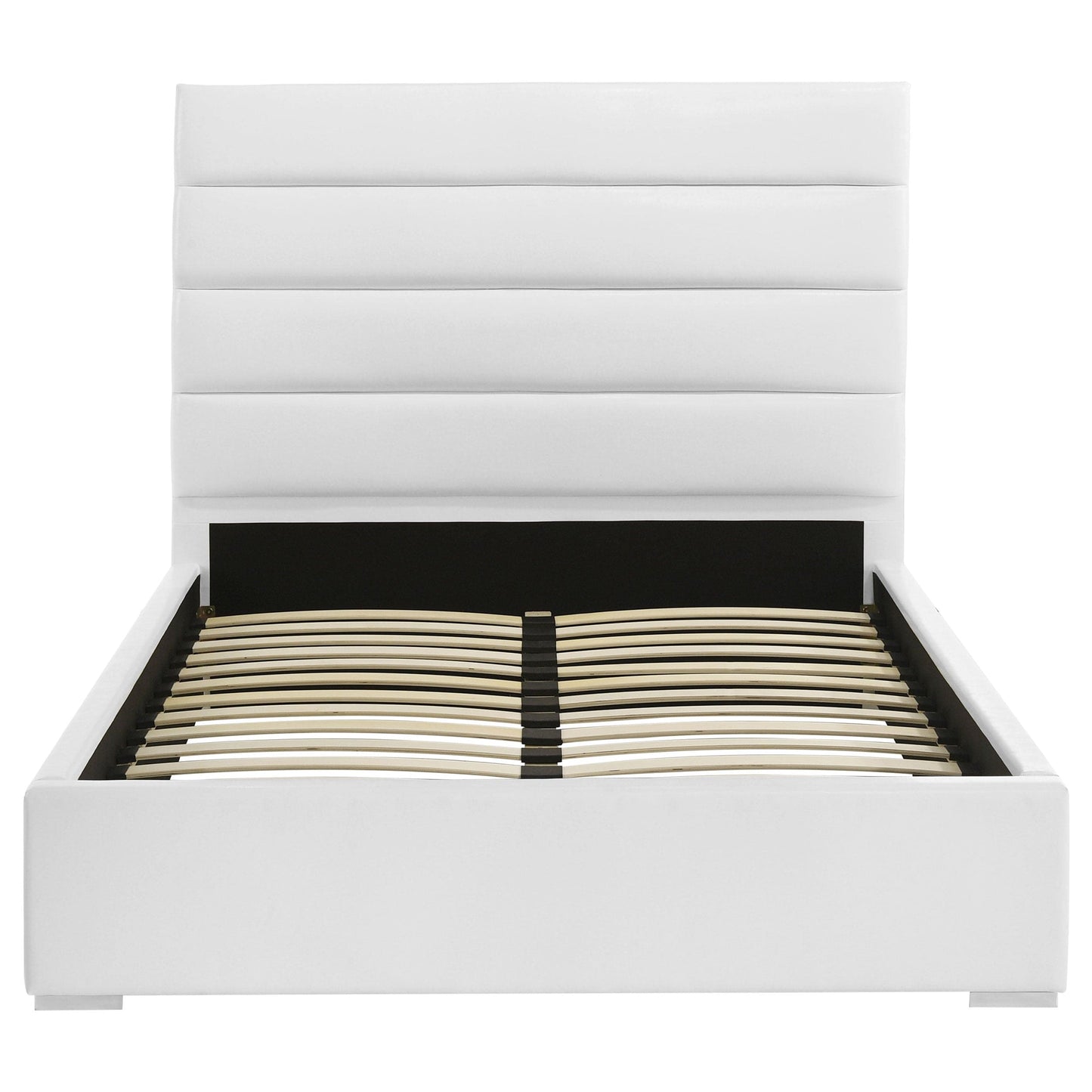 Felicity 53-inch Upholstered Twin Platform Bed White
