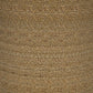 Halden Round Woven Seagrass Accent Side Table Light Brown