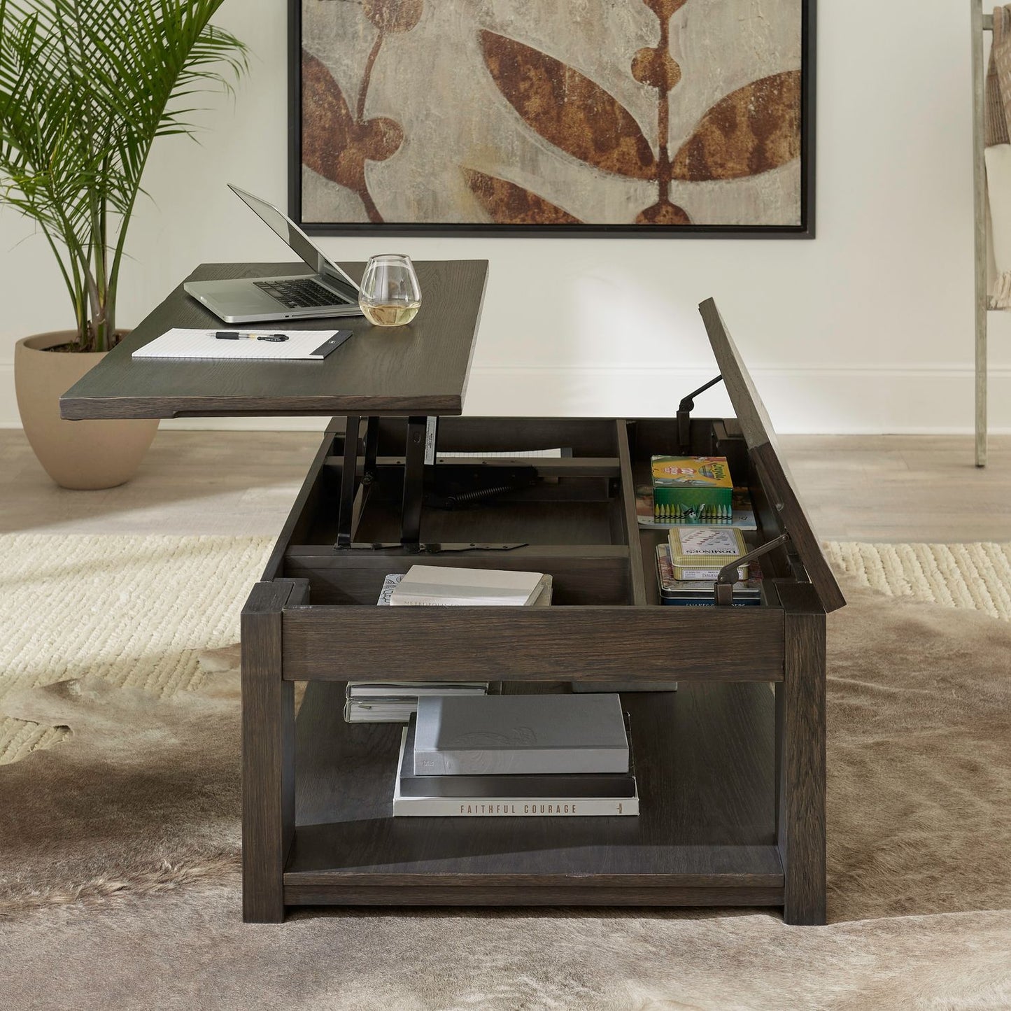 Lennox Hill - Lift Top Cocktail Table
