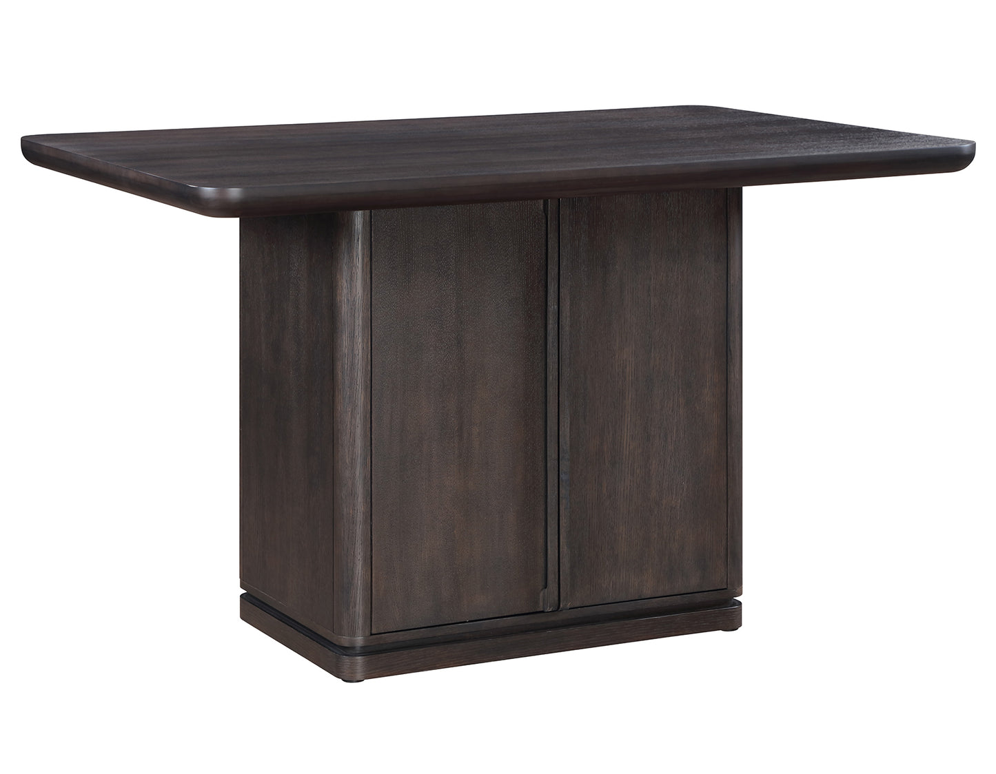 Oakley 60″ Counter Storage Table, Black