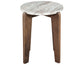 Shavon 3-Piece Solid Toronto Brown Marble Table Set