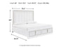 Chalanna  Upholstered Storage Bed