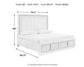 Chalanna  Upholstered Storage Bed