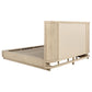Kailani 4-piece Eastern King Bedroom Set Beige Oak