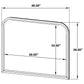 Kailani Dresser Mirror Beige Oak
