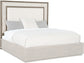 Hooker Furniture Bedroom Serenity Rookery Cal King Upholstered Panel Bed
