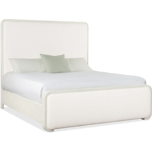 Hooker Furniture Bedroom Serenity Ashore King Upholstered Panel Bed